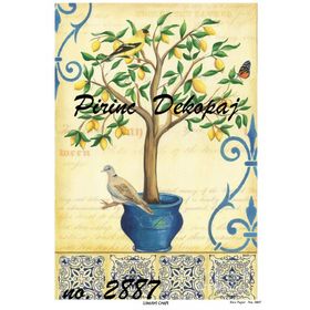 Lineart LA-2887 Pirinç Dekupaj Kağıdı