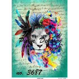 Lineart LA-3687 Pirinç Dekupaj Kağıdı