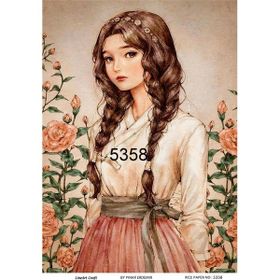 Lineart LA-5358 Pirinç Dekupaj Kağıdı