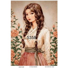 Lineart LA-5358 Pirinç Dekupaj Kağıdı