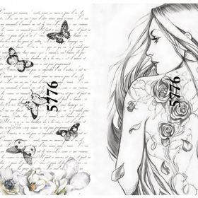 Lineart LA-5776 Pirinç Dekupaj Kağıdı