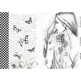 Lineart LA-5776 Pirinç Dekupaj Kağıdı