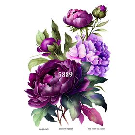 Lineart LA-5889 Pirinç Dekupaj Kağıdı
