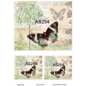 Lineart LA-AS254 Pirinç Dekupaj Kağıdı