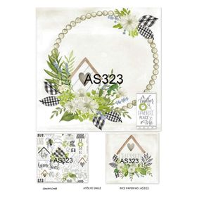 Lineart LA-AS323 Pirinç Dekupaj Kağıdı