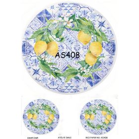 Lineart LA-AS408 Pirinç Dekupaj Kağıdı