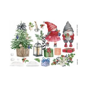 Lineart LA-AS569 Pirinç Dekupaj Kağıdı