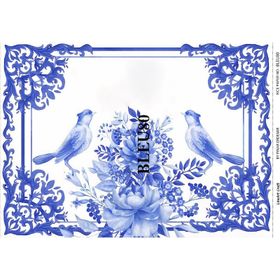 Lineart LA-BLUE80 Pirinç Dekupaj Kağıdı