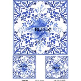 Lineart LA-BLUE81 Pirinç Dekupaj Kağıdı
