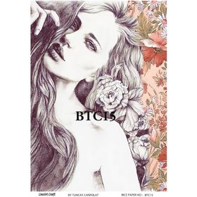 Lineart LA-BTC15 Pirinç Dekupaj Kağıdı