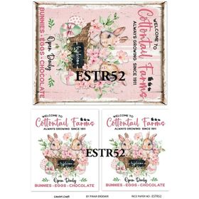 Lineart LA-ESTR52 Pirinç Dekupaj Kağıdı