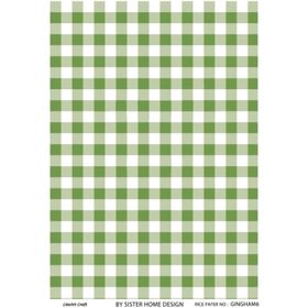Lineart LA-GINGHAM6 Pirinç Dekupaj Kağıdı