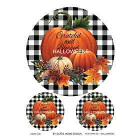 Lineart LA-HALLOWEEN5 Pirinç Dekupaj Kağıdı