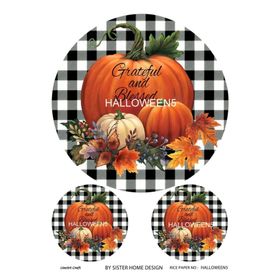 Lineart LA-HALLOWEEN5 Pirinç Dekupaj Kağıdı