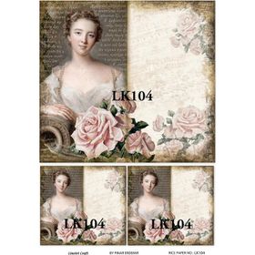 Lineart LA-LK104 Pirinç Dekupaj Kağıdı