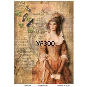 Lineart LA-YP300 Kendinden Yapışkanlı Pirinç Dekupaj Kağıdı