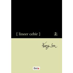 LINEER CEBIR - TUNCAY CAN (ISBN:9786053778202)