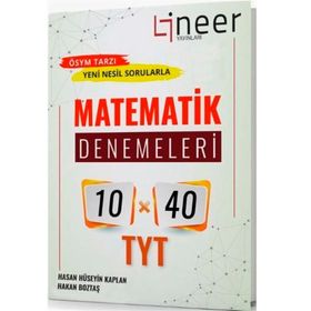Lineer Yayınları TYT Matematik 10x40 Denemeleri