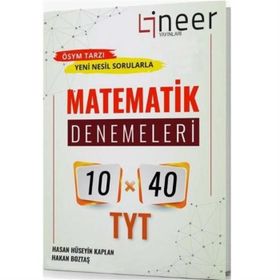 Lineer Yayınları TYT Matematik 10x40 Denemeleri