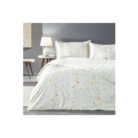 Linens Allday Bliss Pamuk Saten Beyaz 200x220 cm Çift Kişilik Nevresim Takımı