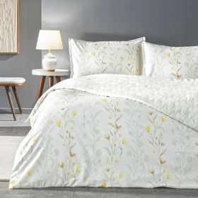 Linens Allday Bliss Pamuk Saten Beyaz 200x220 cm Çift Kişilik Nevresim Takımı