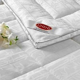 Linens Bambu Beyaz Bebek Yorganı