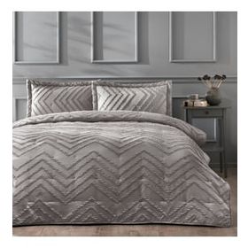 Linens Borneo Vizon Çift Kişilik Yatak Örtüsü Seti