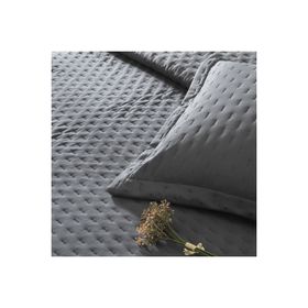 Linens Gardenia Antrasit Çift Kişilik Yatak Örtüsü Seti