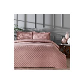 Linens Gardenia Gül Kurusu Çift Kişilik Yatak Örtüsü Seti