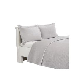 Linens Glace Çift Kişilik Gri Yatak Örtüsü