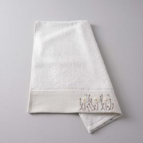 Linens İvory Bambu 50X85 cm Ekru Yüz Havlusu