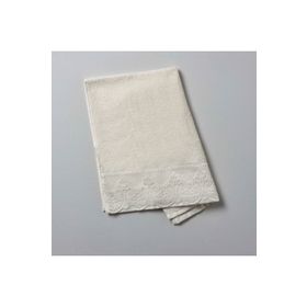 Linens Lace Ekru Yüz Havlusu