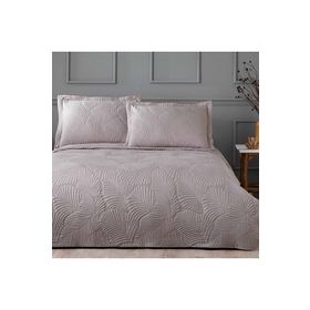 Linens Leaf Vizon Çift Kişilik Yatak Örtüsü Seti