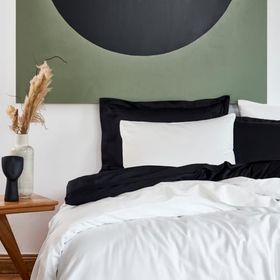 Linens Mix Match Ekru Pamuk Tek Kişilik Saten Nevresim Kılıfı