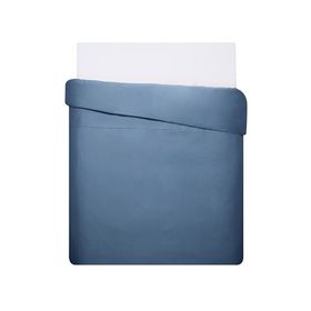 Linens Mix Match İndigo Pamuk Saten Çift Kişilik Nevresim Kılıfı