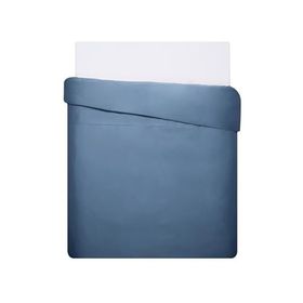 Linens Mix Match İndigo Pamuk Tek Kişilik Saten Nevresim Kılıfı