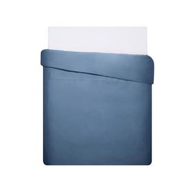 Linens Mix Match İndigo Pamuk Tek Kişilik Saten Nevresim Kılıfı