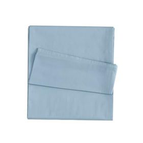 Linens Mix Match Mavi Pamuk Tek Kişilik Saten Çarşaf