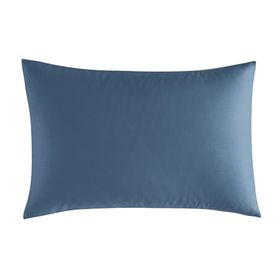 Linens Mix Match Pamuk Saten 2'li Standart İndigo Yastık Kılıfı Seti
