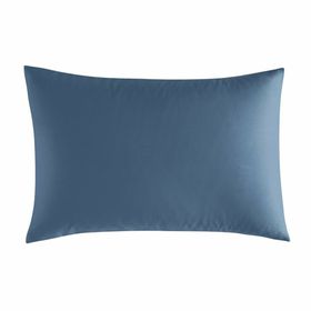 Linens Mix Match Pamuk Saten 2'li Standart İndigo Yastık Kılıfı Seti