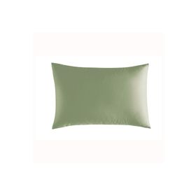 Linens Mix Match Pamuk Saten 2'li Standart Koyu Yeşil Yastık Kılıfı Seti