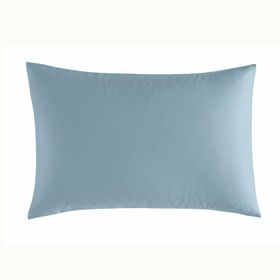 Linens Mix Match Pamuk Saten 2'li Standart Mavi Yastık Kılıfı Seti