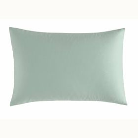 Linens Mix Match Pamuk Saten 2'li Standart Yeşil Yastık Kılıfı Seti