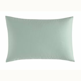 Linens Mix Match Pamuk Saten 2'li Standart Yeşil Yastık Kılıfı Seti