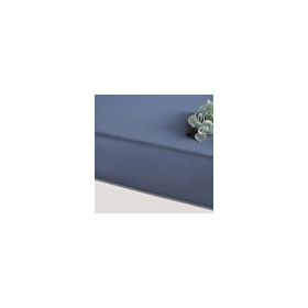 Linens Mix Match Pamuk Saten indigo Çift Kişilik Lastikli Çarşaf