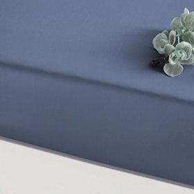 Linens Mix Match Pamuk Saten İndigo Tek Kişilik Lastikli Çarşaf