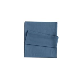 Linens Mix Match Pamuk Saten İndigo Tek Kişilik Lastikli Çarşaf