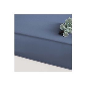 Linens Mix Match Pamuk Saten İndigo Tek Kişilik Lastikli Çarşaf