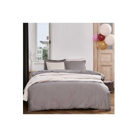 Linens Mix Match Pamuk Saten Vizon King Size Nevresim Kılıfı