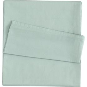 Linens Mix Match Pamuk Saten Yeşil King Size Çarşaf